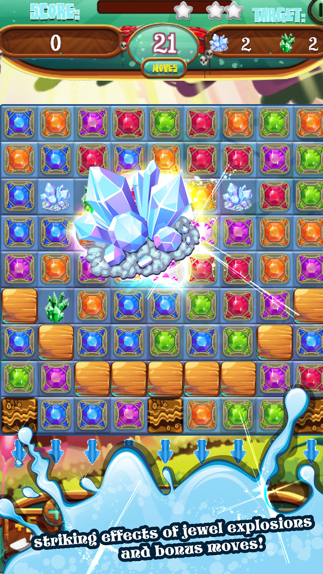 Jewel Blast Deluxe - The Best Swap & Match-3 Puzzle Mania